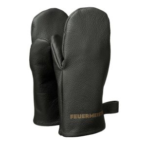 FEUERMEISTER® ādas dūraiņi / nappa āda / melni - Image 1