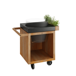OFYR Kamado Table Corten 65 PRO Concrete The Bastard - Image 2