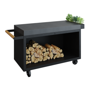 OFYR Mise en Place Table Black 135 PRO Dark Grey Ceramic - Image 1