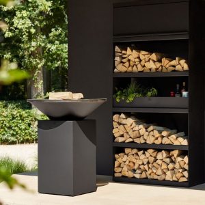 OFYR Wood Storage Black 100 - Image 2