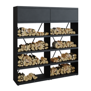 OFYR Wood Storage Black 200 - Image 1